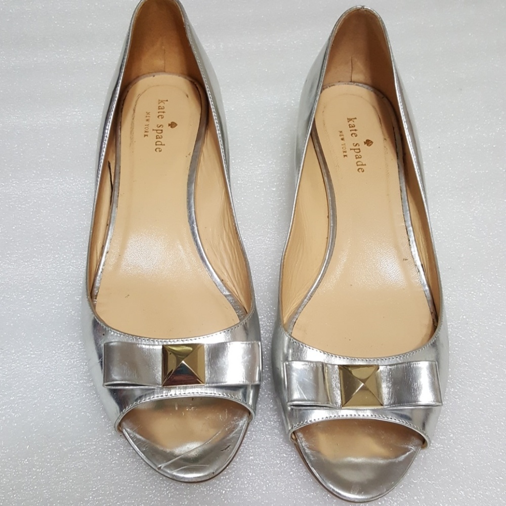 KATE SPADE Women's wedges bow ties  size 10B